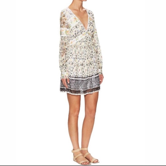 Free People lace Cherry Blossom mini dress. 🤍 - Picture 3 of 6